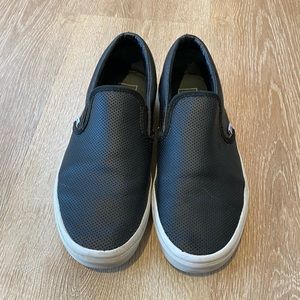 Vans Perforated Leather Shoes